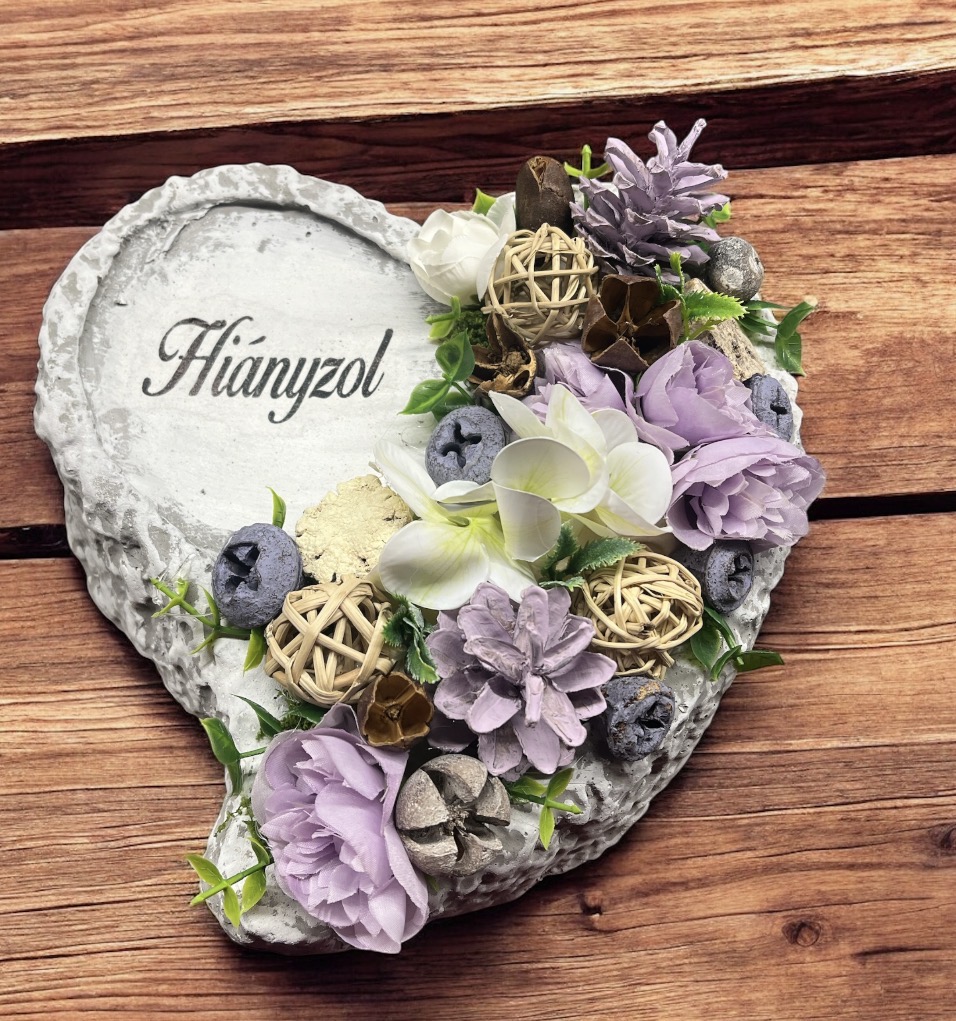 Mindszenti dísz nagy szív