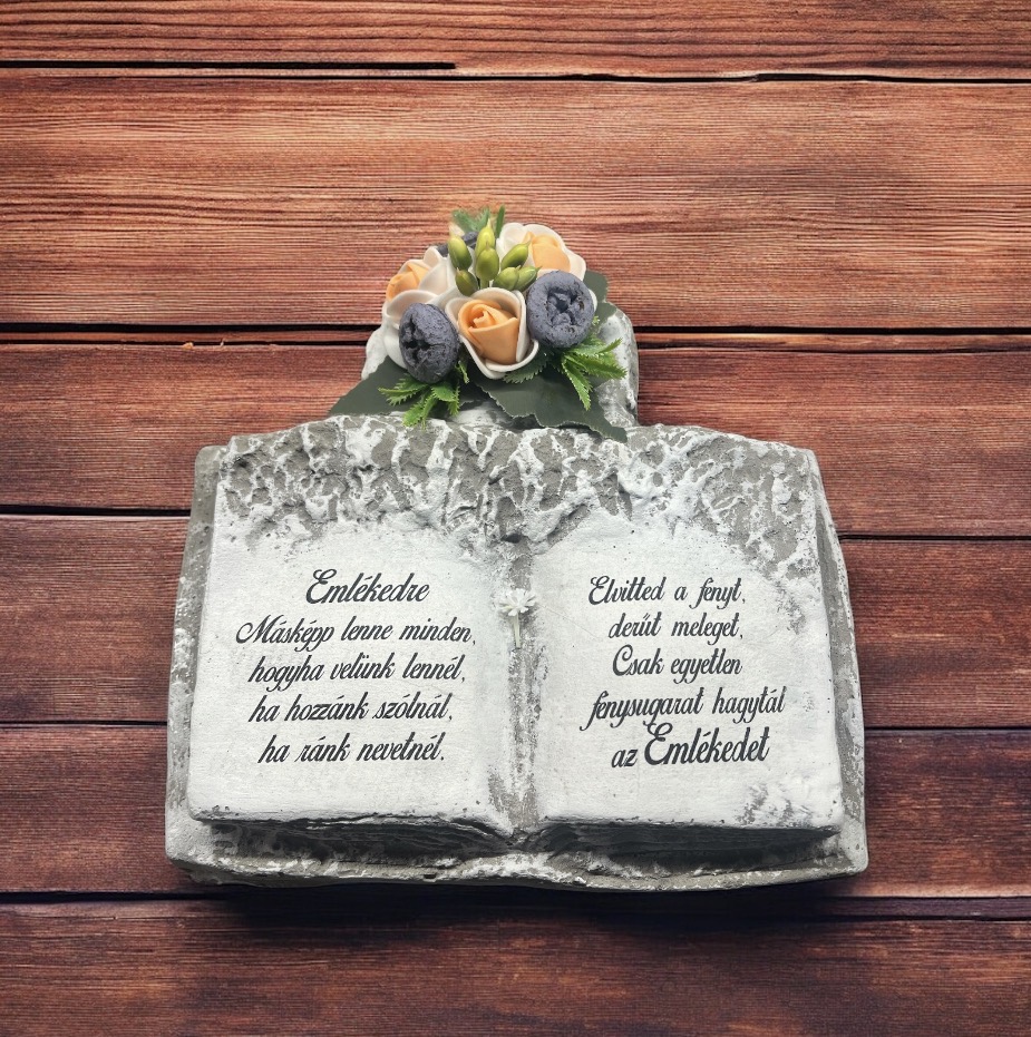 Mindszenti könyves dísz