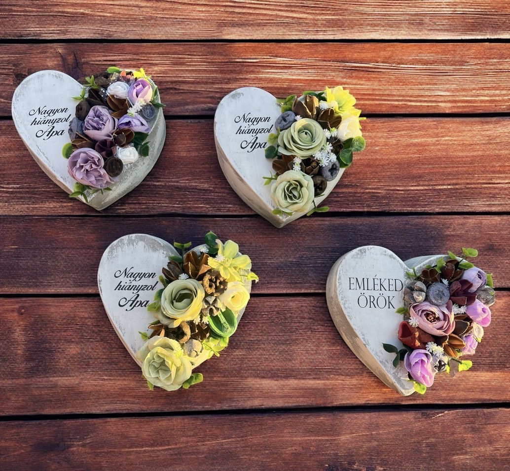 Szíves mindszenti dísz 